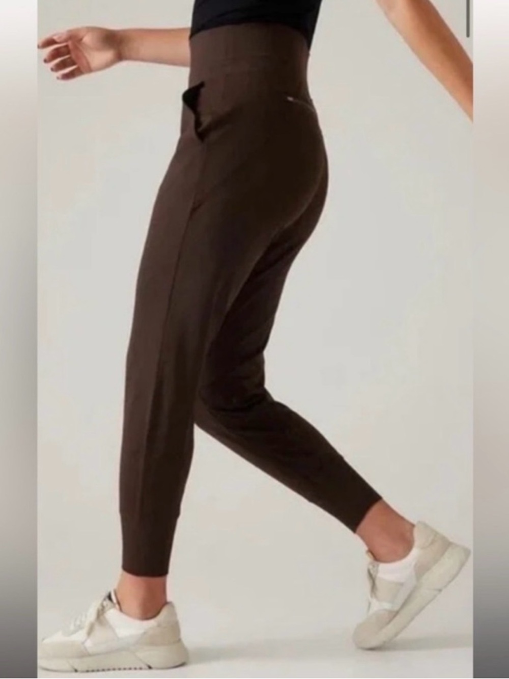 Athleta Venice High Rise Joggers Brown size M